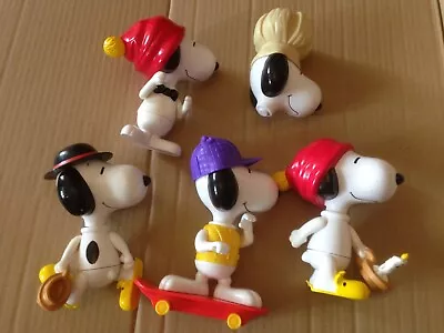 McDonalds Happy Meal Toys 2000 Build Your Own Snoopy Plastic Figures • £9.99