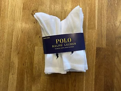 Polo Ralph Lauren Socks 6 Pairs Men • £26.99