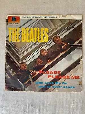 THE BEATLES: PLEASE PLEASE ME VINYL LP RECORD - RARE - MONO Australian Pressing  • $175