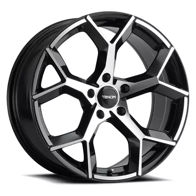 18X8.5 Venom Sport Alloys VENOM37 5X120 +35 73.1 Gloss Black Machined - Wheel • $187.50