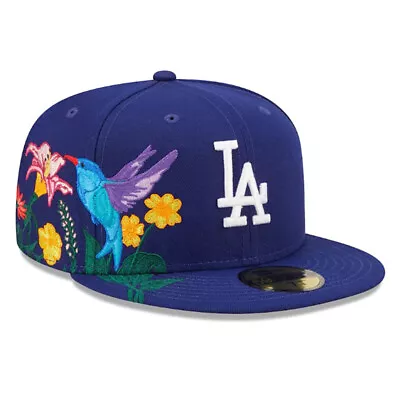 Los Angeles Dodgers LAD MLB Authentic Blooming New Era 59FIFTY Fitted Cap • $48.99