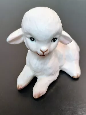 Vintage Lefton Lamb Figure Ceramic Made In Japan • $14.99