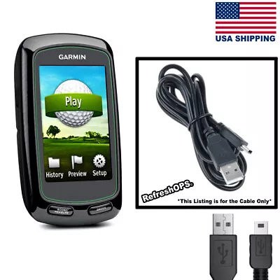 Garmin Approach G6 Handheld Golf Course GPS USB Cable Transfer Cord Replacement • $13.89