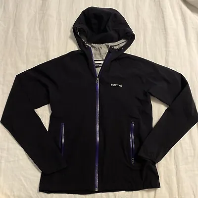 Marmot Women's Rain Jacket With Hood  Medium Black Purple • $20