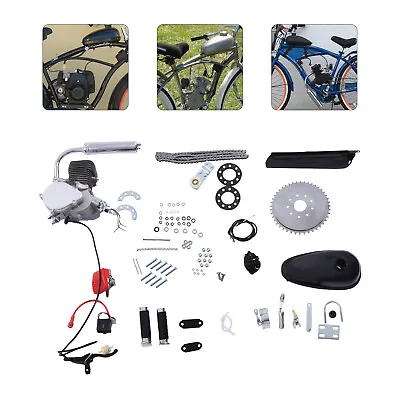 $139.03 • Buy 100cc 2-Stroke Bicycle Gasoline Engine Air-Cooled Motor Kit For Bicycle Over 21 