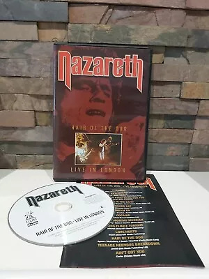 Classic NAZARETH : HAIR OF THE DOG LIVE In LONDON DVD  - UK - Fast/Free Posting • £15