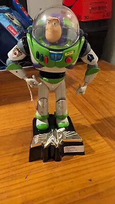 Disney Toy Story 1995 Thinkway The Original BUZZ LIGHTYEAR Stand Working Read M • $59