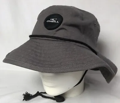 O’Neil Men’s Bushmaster Safari Hat OS Gray Cotton Neck Flap • $9.99