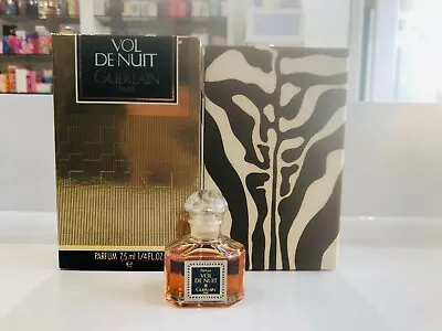 Guerlain Paris 'vol De Nuit' Vintage Mini 7.5ml Eau De Parfum Splash  • $219.50