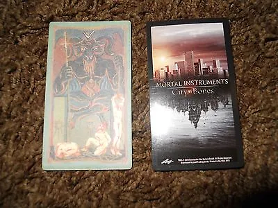 Mortal Instruments City Of Bones Tarot Parallel Trading Card The Devil  • $2.70