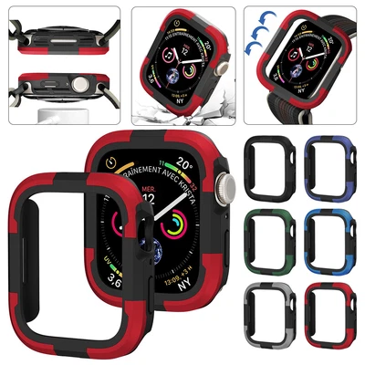$6.48 • Buy 41/45/49mm For Apple Watch Series Ultra 8 SE 7 6 5 4 Armor Case Shockproof Cover