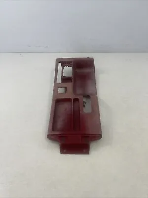 1987-1993 Ford Mustang Center Console Shift Bezel Trim Piece OEM Red • $39.99