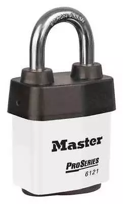 Master Lock 6121Kawht Lockout PadlockKaWhite • $22.99