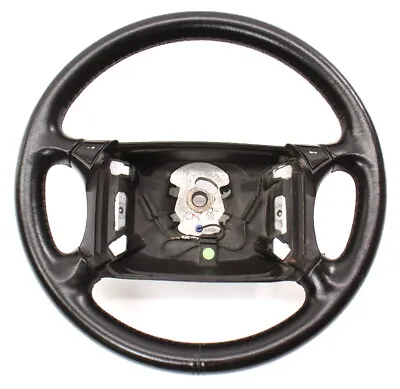 4 Spoke Leather Steering Wheel 90-93 VW Cabriolet Mk1 ~ Genuine ~ 155 419 091 • $158.99