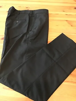 Lands End Pants Men 30x32 Black Pull On Chino Straight Oeko-Tex Standard Dark • $12.25