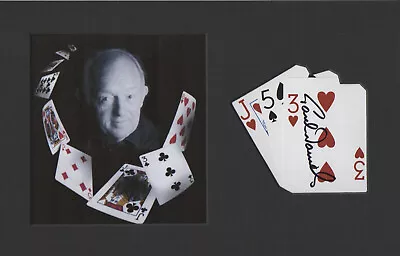 £59.99 • Buy PAUL DANIELS Signed In Person 12x8 Photo Display PROOF Legendary Magician COA