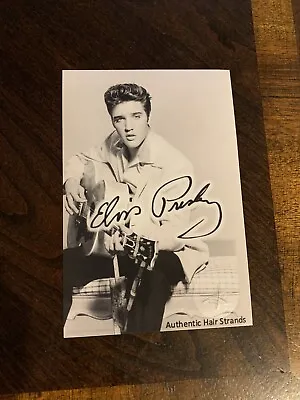 Elvis Presley Hair Strands Lock King Rock N Roll Relic Collect Memphis Graceland • $59
