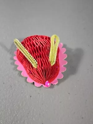 Vintage Honeycomb Paper & Pipe Cleaner Mouse Made In Japan Decoration 2  • $9.99