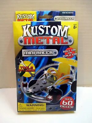 Hurricane Toys Ltd Kustom Metal Model Kit Mini Racer W/ Tools Race Car BRAND NEW • $0.99