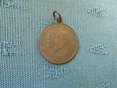 1902 King Edward V11 & Queen Alexandra - Coronation Medal • £4.50