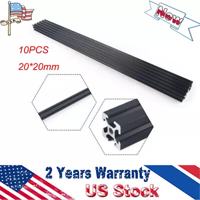 2020 T-Slot Aluminum Extrusion Profile 1000mm 20mm X 20mm For CNC 3D Printer  • $70.30