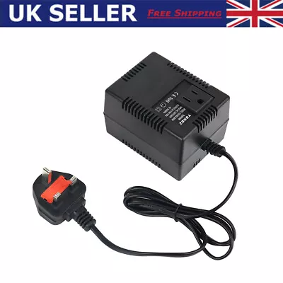  AC 220V To AC 110V 300W Travel Power Power Step Down US - UK Converter Adapter • £36.88