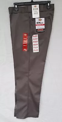 New Men's Dickies Original Fit Work Pants 11874VG Gravel Gray • $15.99