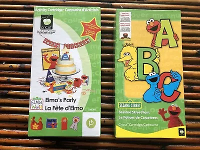 Cricut Cartridge Elmo’s Party And Sesame Street Font • $49.95