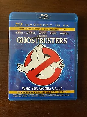 Ghostbusters  (Mastered In 4K) (Single-Disc Blu-ray + Ultra Violet Digital Copy) • $3