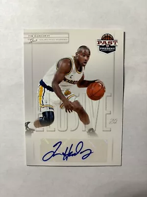 2012 PANINI PAST & PRESENT TIM HARDAWAY AUTO ELUSIVE INK SP Warriors • $7.50