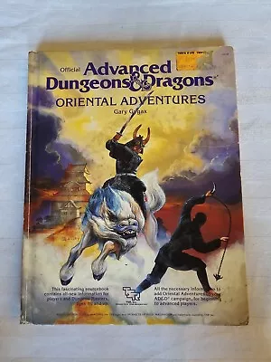 Advanced Dungeons And Dragons Oriental Adventures 1985 • $90