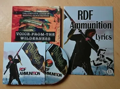 £45 • Buy Radical Dance Faction-Ammunition Cd+SIGNED 1st Ed.book Voice From The Wilderness