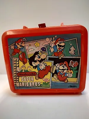 Vintage Nintendo Super Mario Lunchbox 1988 - No Thermos • $27
