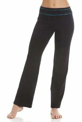 £9.99 • Buy Ladies Ex Marks & Spencer Straight Leg Jogger Jogging Pants Black Wide Leg M&s B