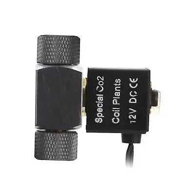 Aquarium CO2 Solenoid Valve Durable Pressure Regulator Aquarium Equipment Mini • £16.87