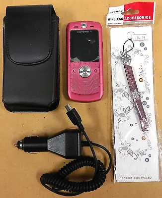 Motorola SLVR / Sliver L6 - Pink ( Unlocked ) Very Rare International Phone • $84.99