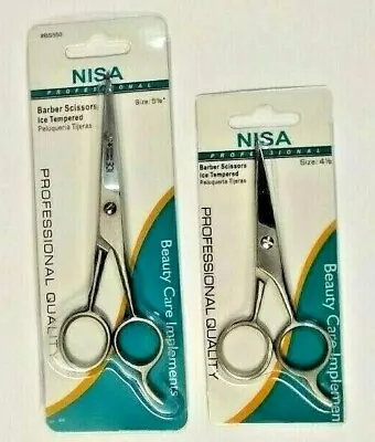  ICE Tempered Scissors 5.5 4.5 Hair Cutting Scissors / Barber Shears - • $8.77