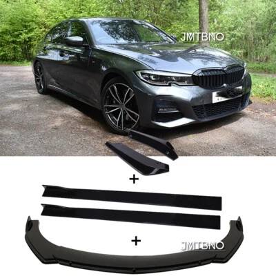 For 3 Series F31 F30 F80 Car Front&Rear Bumper Chin Lip Splitter/86.6 Side Skirt • $181.15