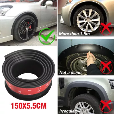 Universal Car Wheel Fender Extension Rubber Moulding Flare Trim Protector For GM • $18.90