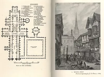 British Cities: Salisbury By R L P Jowitt - 1951 Batsford - Brian Cook Cover • £12.75