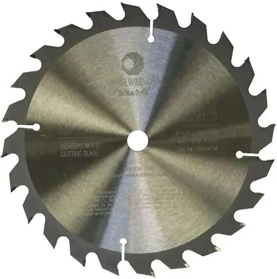 Whirlwind USA MGSB 8 1/4 Inch 24 Teeth Circular Saw Blade For Wood And Metallic • $20.99