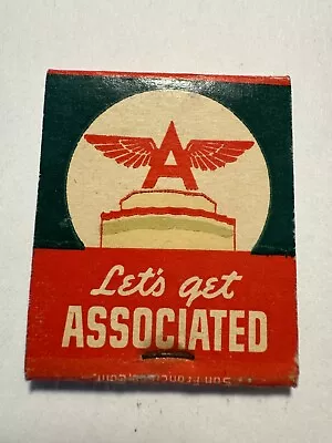 FLYING A Gas & Oil / Grant Pass Oregon / Advertising Matchbook Unstruck • $7.99