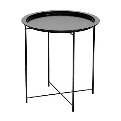 Gardeon Coffee Side Table Steel Outdoor Furniture Indoor Desk Patio Garden • $42.55