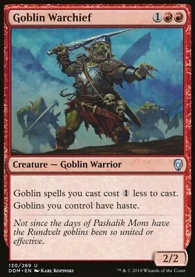 Goblin Warchief ~ Dominaria [ Excellent ] [ Magic MTG ] • £2.48