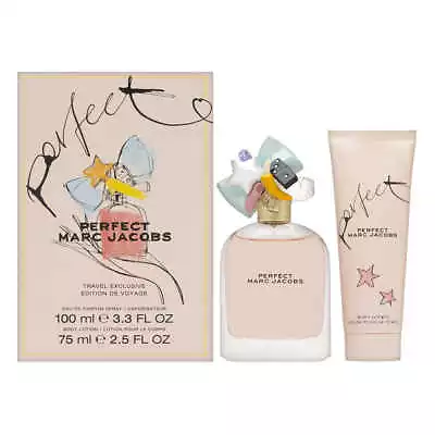 Perfect By Marc Jacobs For Women 2 PC Set 3.4 Oz EDP Spray + 2.5 Oz Body Lotion • $109.90