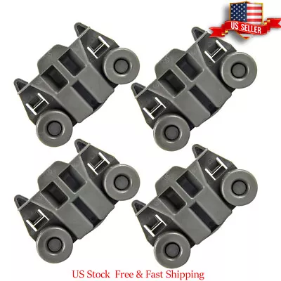 W10195417 Dishwasher Rack Roller Whirlpool AP4538395 PS2579553 4-PACK • $11.64