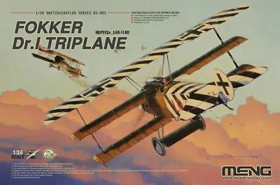 Meng Model QS-003 1/24 Fokker Dr.I Triplane • $72.42