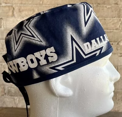 NFL Dallas Cowboys Big Stars Scrub Hat Chemo Cap • $18