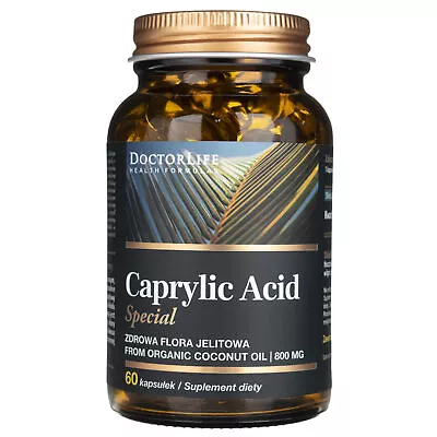 Doctor Life Caprylic Acid 60 Capsules • £13.99
