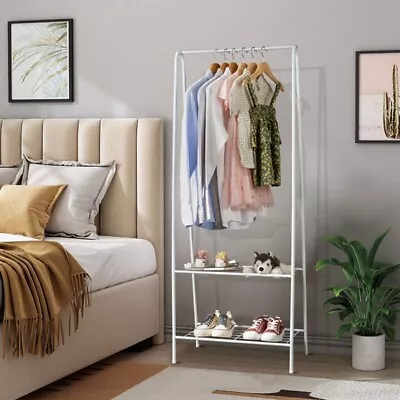 2-Tier Durable Shelf For Shoes Clothes Storage • $12.94